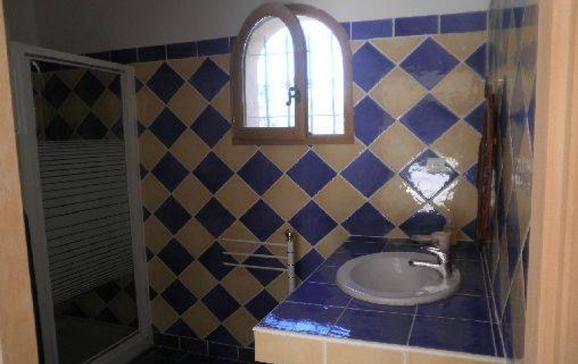 Location de vacances - Chambre d'hôtes à Cotignac - Salle de bain wc l'Olivette