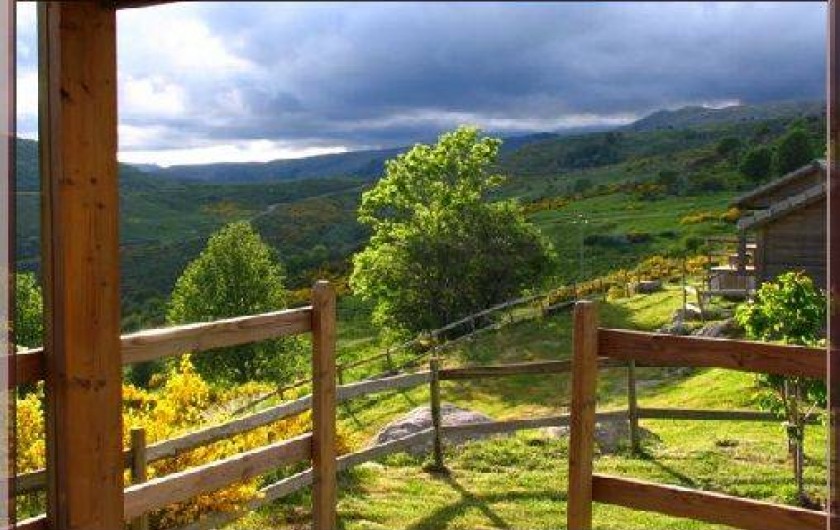 Location de vacances - Gîte à Le Pont-de-Montvert - Vue chalet
