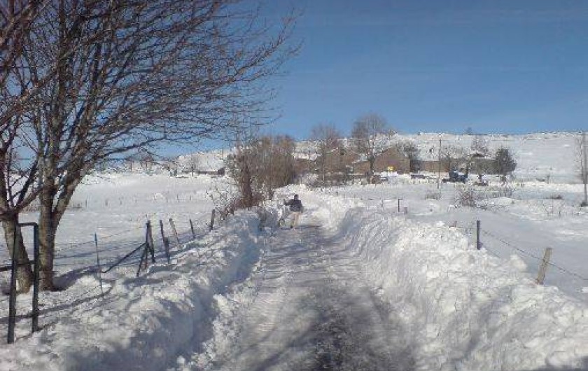 Location de vacances - Gîte à Le Pont-de-Montvert - Lozère hiver