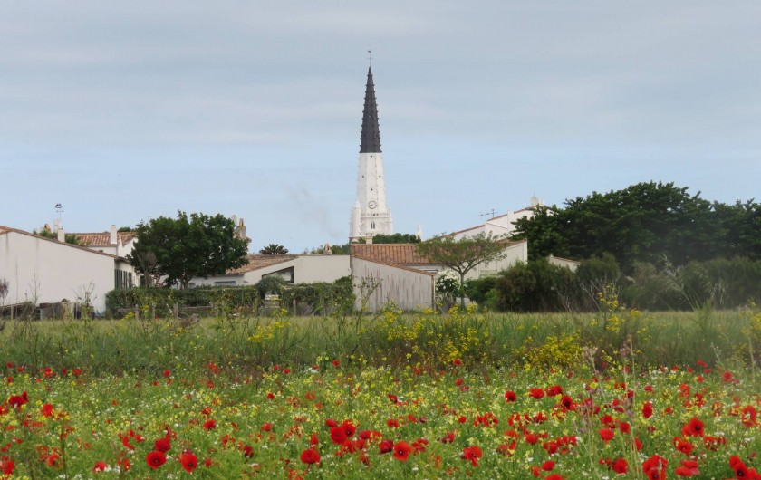 Location de vacances - Villa à Ars-en-Ré - Le clocher (Amer) Ars en Ré