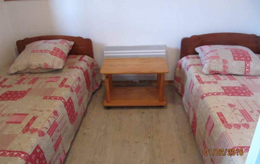 Location de vacances - Appartement à Saint-François-Longchamp - CHAMBRE 2 LIT DE 90