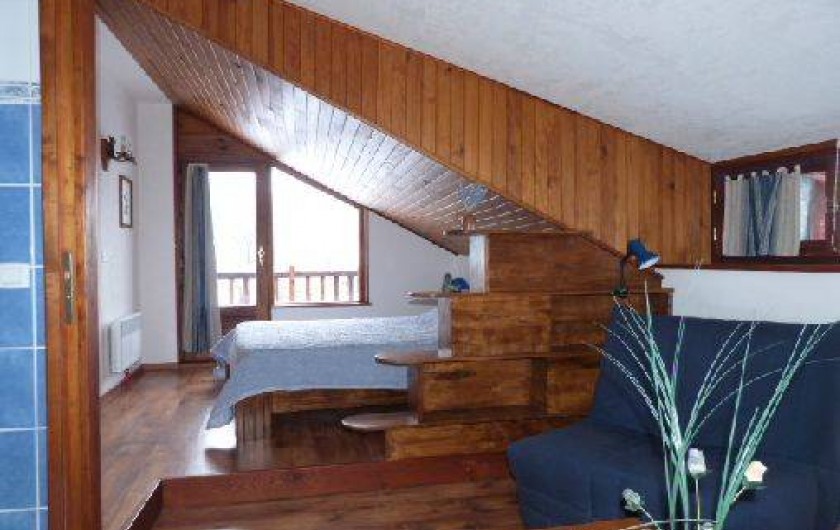 Location de vacances - Gîte à Saint-Clément-sur-Durance - Chambre Ancolie