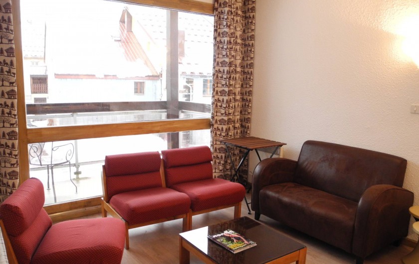 Location de vacances - Appartement à Mijoux - salon