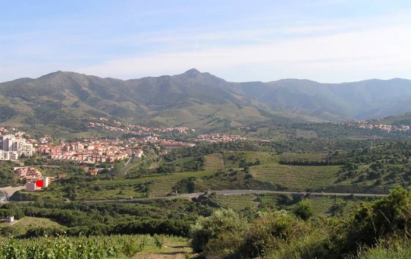 Location de vacances - Appartement à Banyuls-sur-Mer - Arrière pays