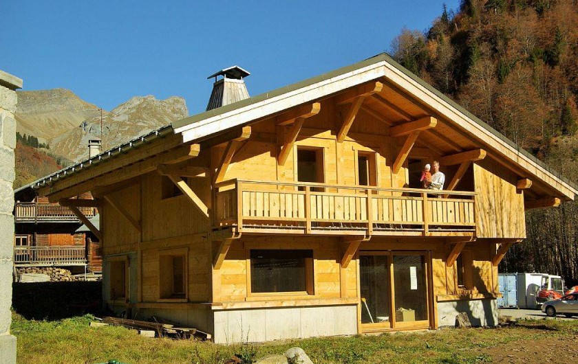 Location de vacances - Chalet à La Giettaz
