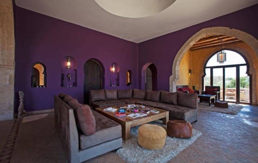 Location de vacances - Villa à Essaouira - Salon