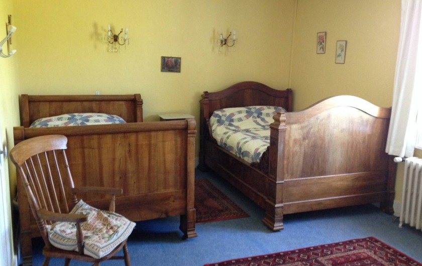 Location de vacances - Maison - Villa à Saint-Étienne-des-Oullières - Yellow room - air-conditionné reversible