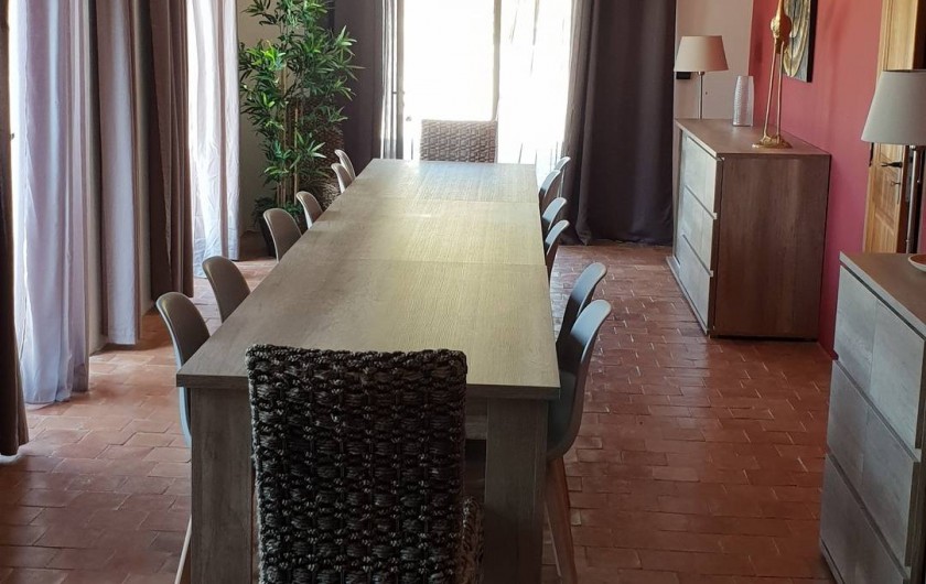 Location de vacances - Mas à Sanary-sur-Mer - SALLE A MANGER