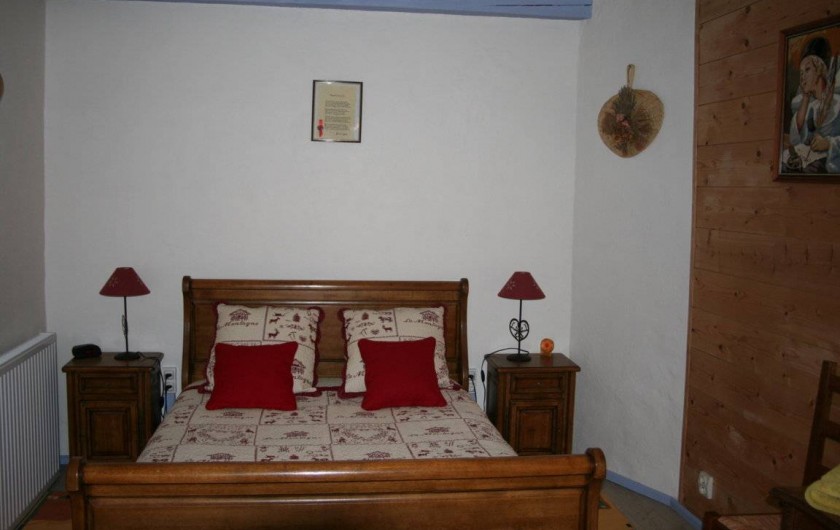 Location de vacances - Gîte à Alex - CHAMBRE PRINCIPALE