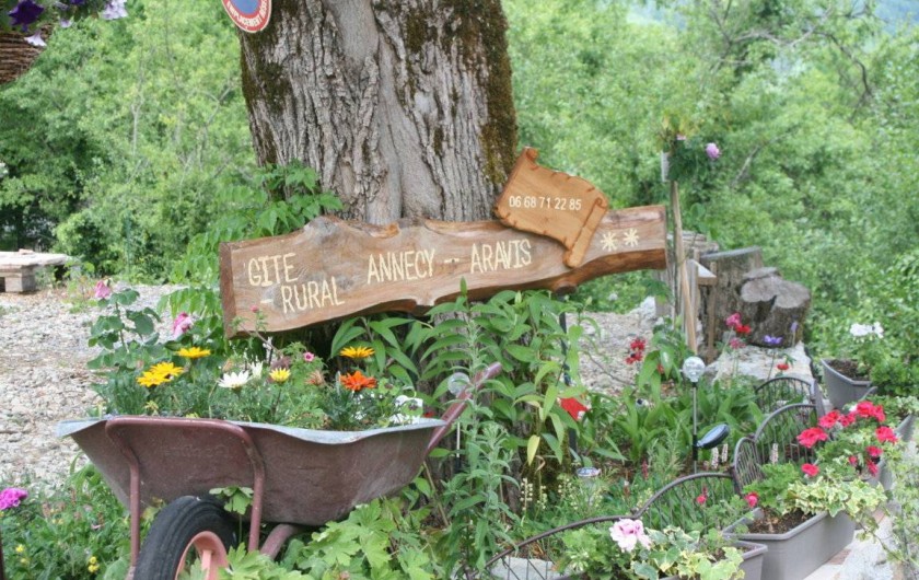 Location de vacances - Gîte à Alex - SIGNALETIQUE DU GITE