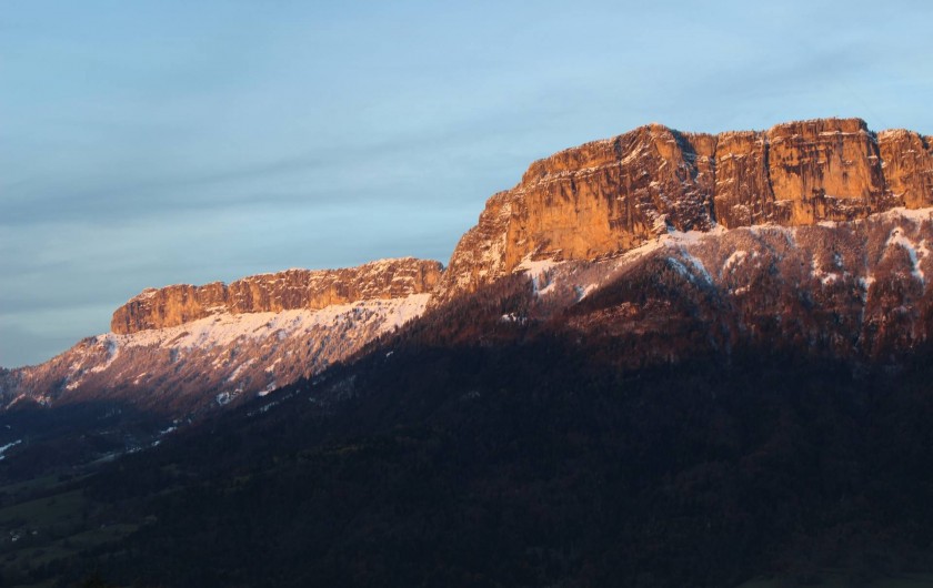 Location de vacances - Gîte à Alex - LE PARMELAN VU DU GITE