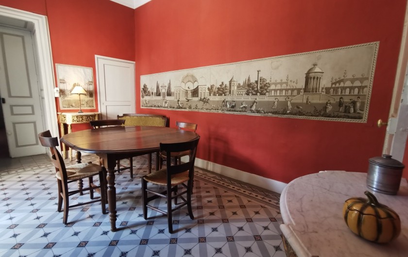 Location de vacances - Chambre d'hôtes à Jonquières - salon détente, salle à manger