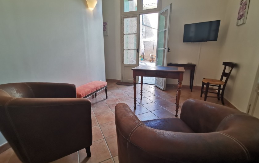 Location de vacances - Chambre d'hôtes à Jonquières - Salon de détente