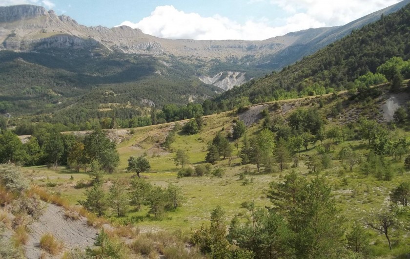 Location de vacances - Bungalow - Mobilhome à Blieux - paysage aux alentours
