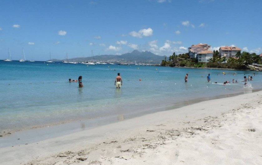 Location de vacances - Appartement à Pointe du Bout - Plage de l'anse Mitan