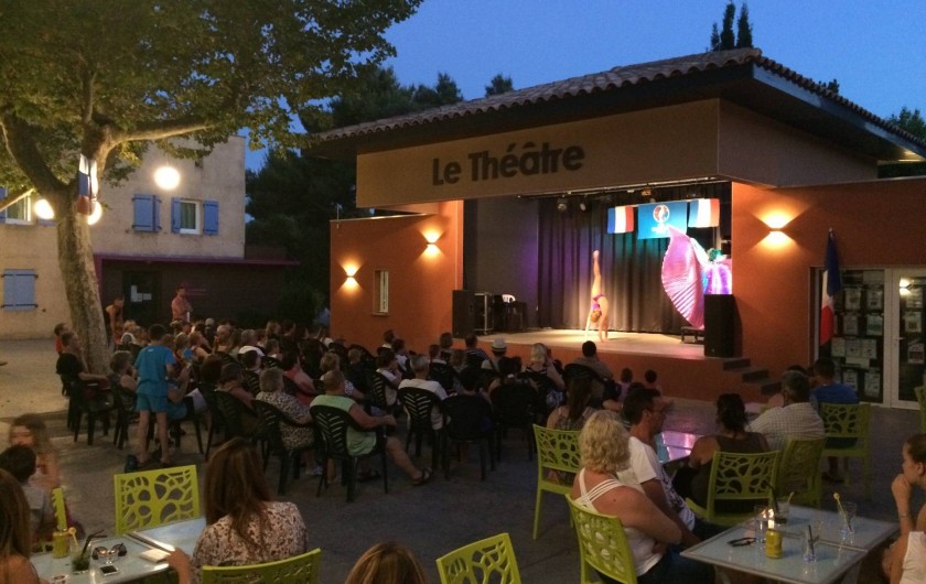 Location de vacances - Camping à Argelès-sur-Mer - Soirée