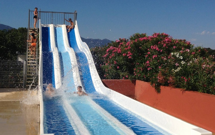 Location de vacances - Camping à Argelès-sur-Mer - Toboggan
