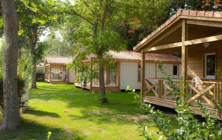Location de vacances - Camping à Argelès-sur-Mer - Chalet Prestige 4