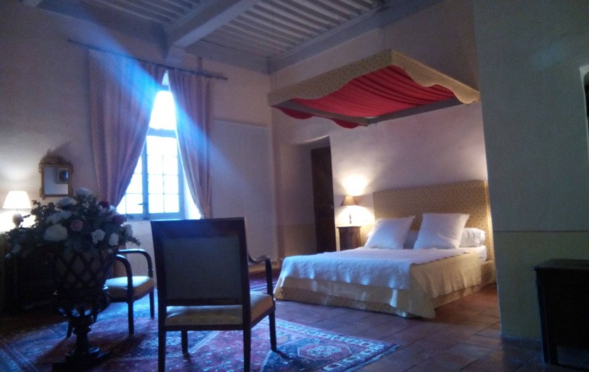 Location de vacances - Château - Manoir à Pégairolles-de-l'Escalette - Chambre Tante Maguite