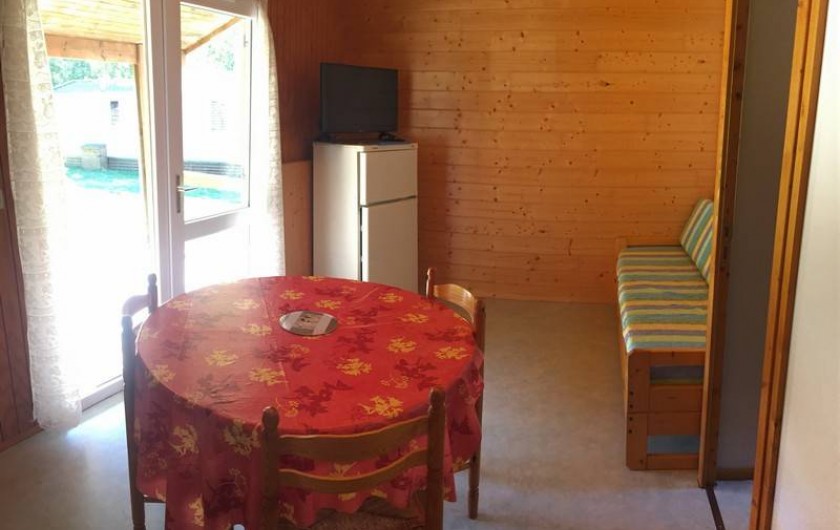 Location de vacances - Camping à Grandrieu - Chalet Gentiane