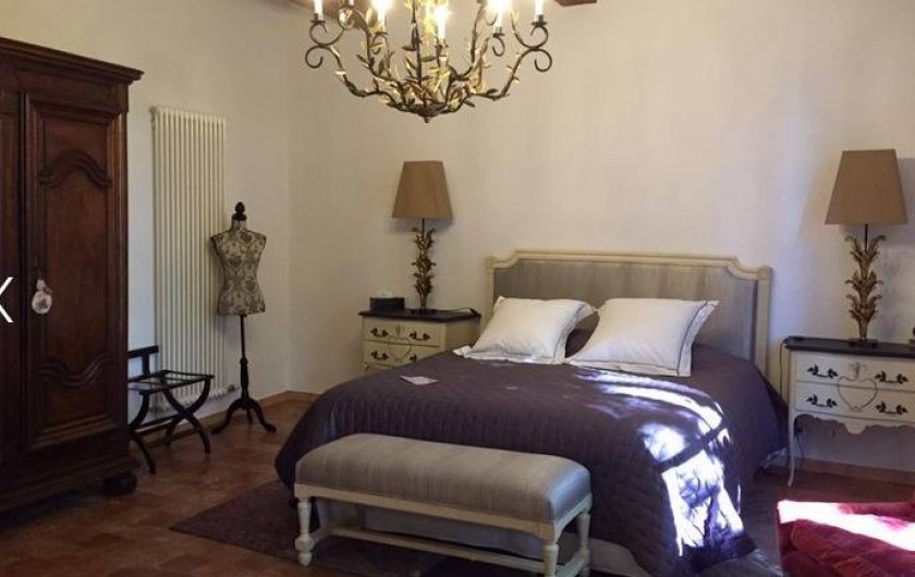 Location de vacances - Chambre d'hôtes à Saint-Félix-de-Pallières - Chambre Tilleul