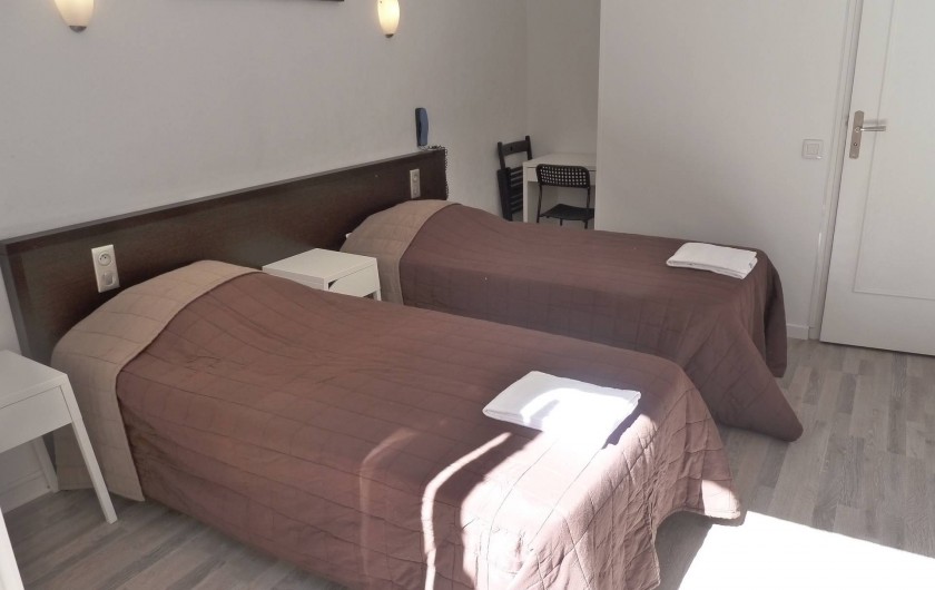 Location de vacances - Hôtel - Auberge à Frontignan - Chambre Double en rez-de-chaussée avec terrasse.