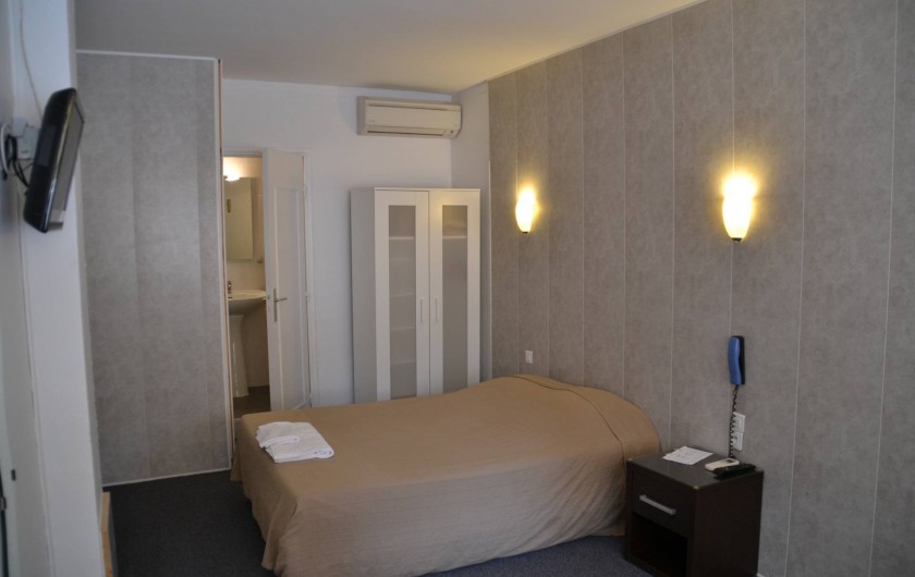 Location de vacances - Hôtel - Auberge à Frontignan - Chambre Double en rez-de-chaussée avec terrasse.