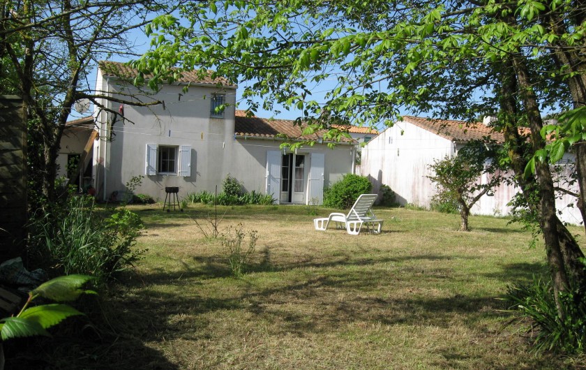 Location de vacances - Villa à La Couarde-sur-Mer - vue arrière