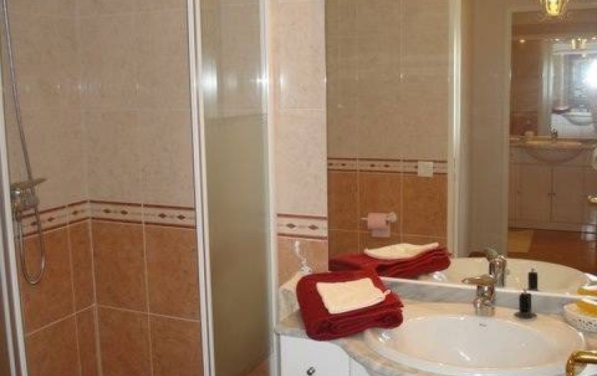 Location de vacances - Appartement à Juan les Pins - Salle de douche