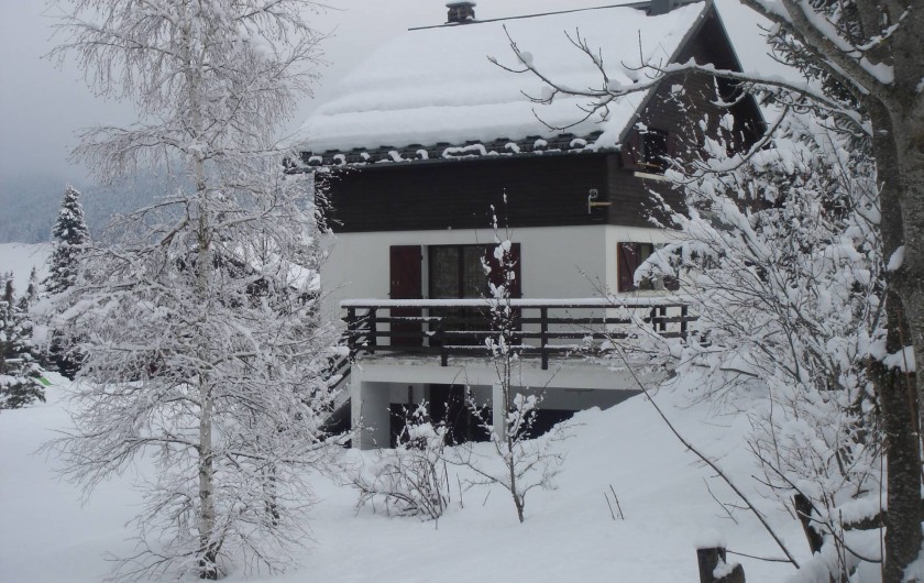 Location de vacances - Chalet à Corrençon-en-Vercors - Vue depuis le Sud