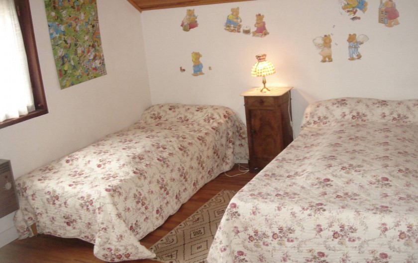 Location de vacances - Chalet à Corrençon-en-Vercors - Chambre enfants