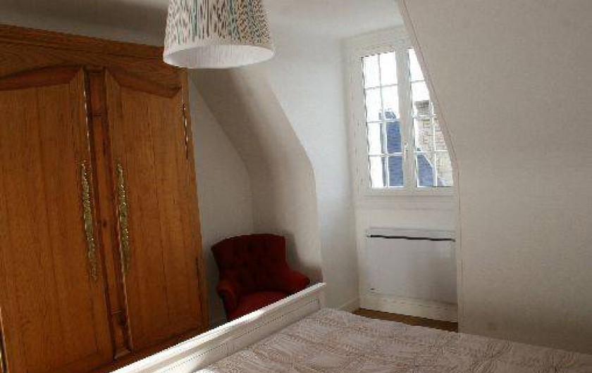 Location de vacances - Appartement à Saint-Malo - La chambre double coté mer