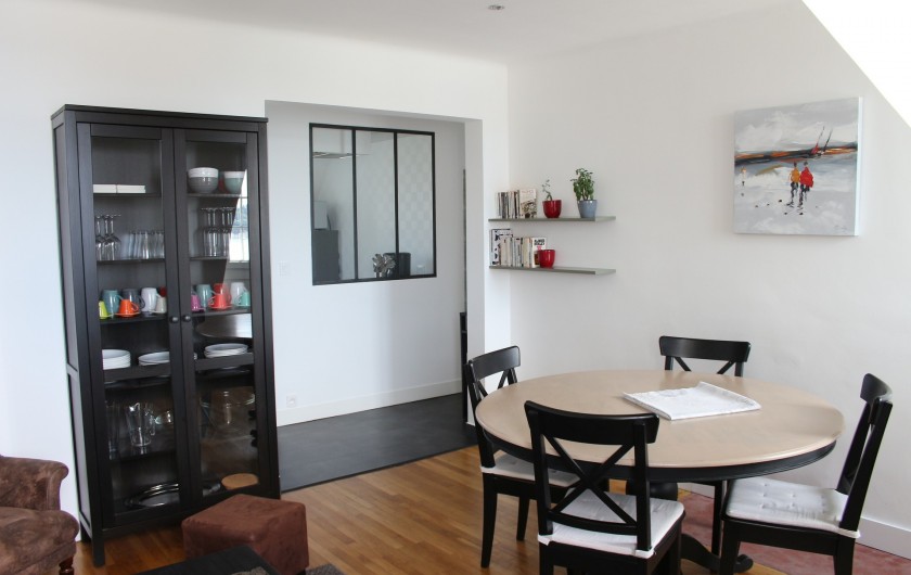 Location de vacances - Appartement à Saint-Malo - Le coin repas