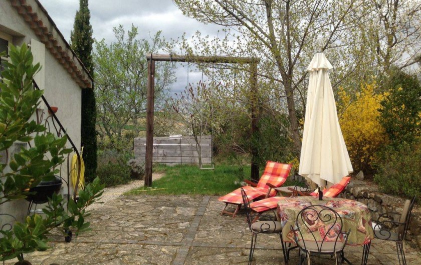 Location de vacances - Appartement à Mirabel - Votre extérieur privative