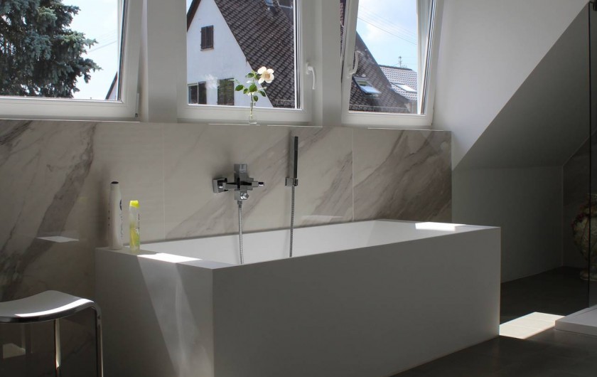 Location de vacances - Maison - Villa à Alsbach-Hähnlein - Salle de bain étage