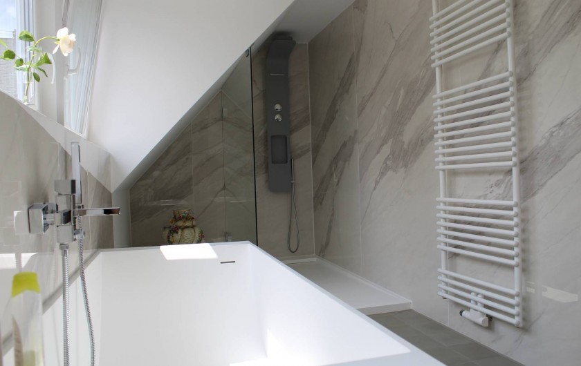 Location de vacances - Maison - Villa à Alsbach-Hähnlein - Salle de bain étage