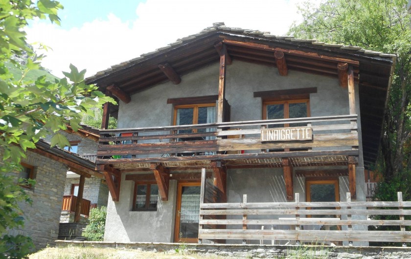 Location de vacances - Appartement à Bonneval-sur-Arc - Le Chalet en été