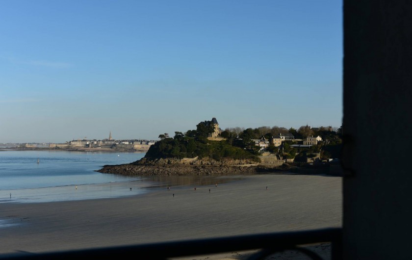 Location de vacances - Appartement à Dinard - vue de la fenetre