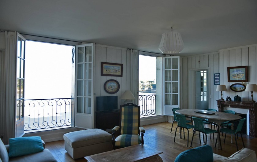 Location de vacances - Appartement à Dinard - salon