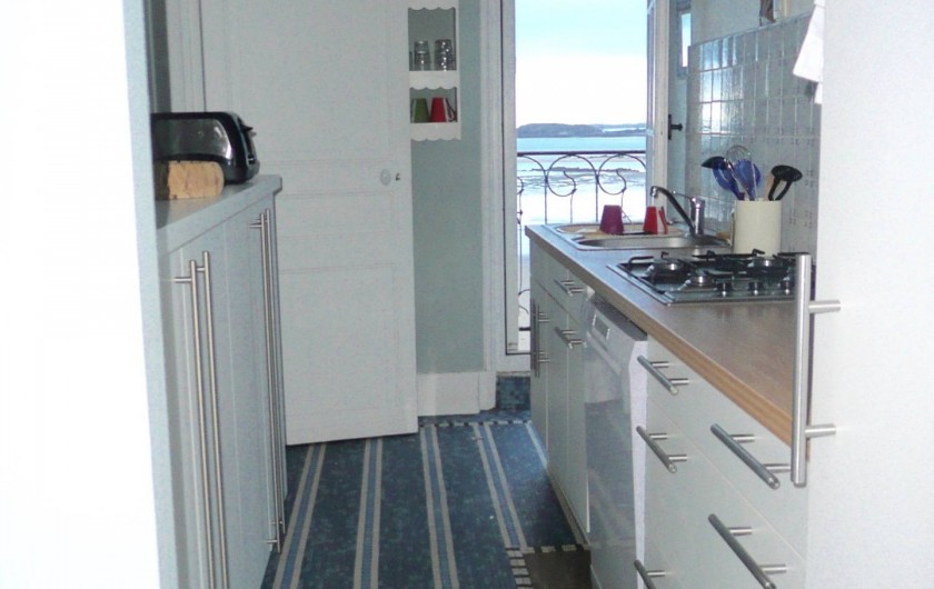 Location de vacances - Appartement à Dinard - cuisine