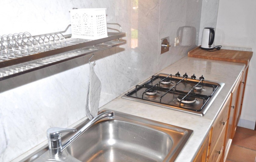 Location de vacances - Appartement à Castiglione del Lago - Coin cuisine app. "Mercurio"