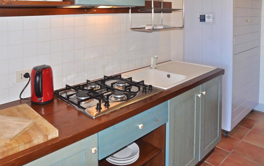 Location de vacances - Appartement à Castiglione del Lago - Coin cuisine app. "Saturno"