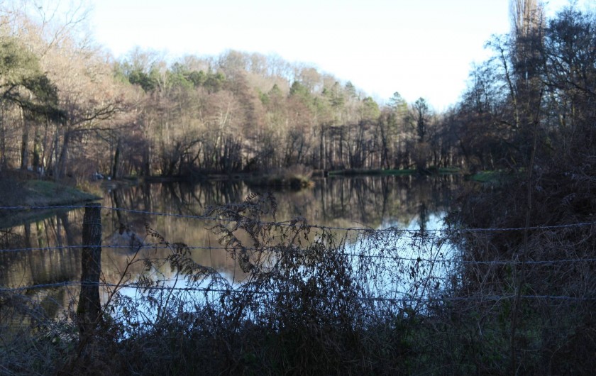 Location de vacances - Chalet à Pompiey - Lac pêche à la mouche