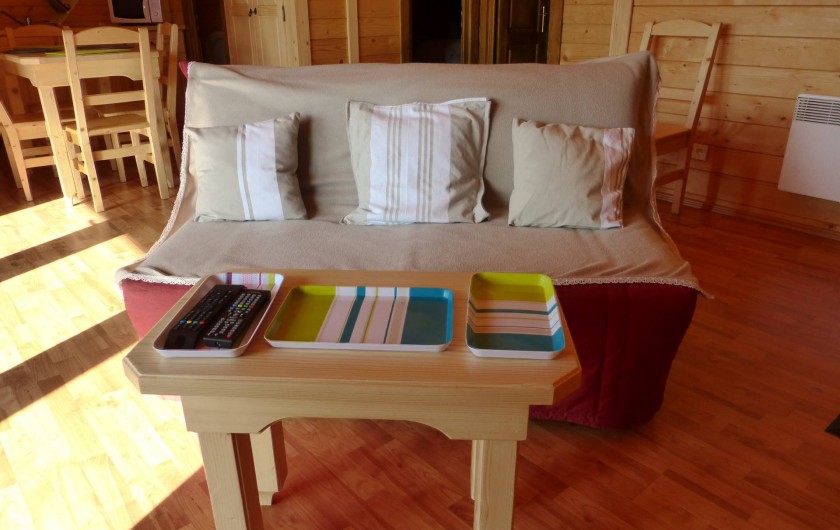 Location de vacances - Chalet à Pompiey - coin repos 1