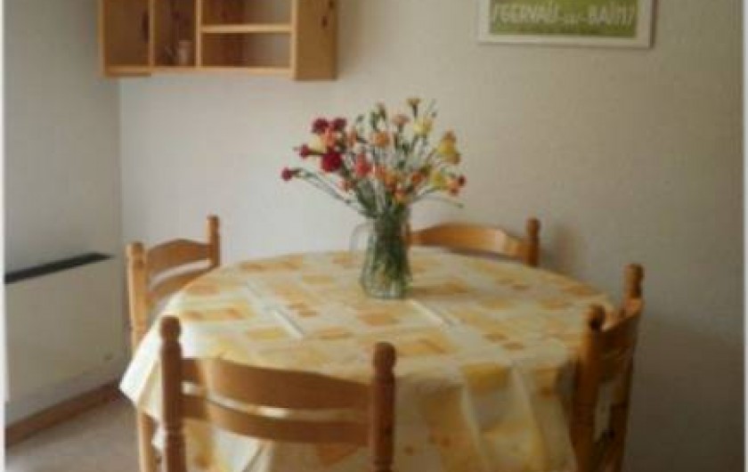 Location de vacances - Appartement à Saint-Gervais-les-Bains - Coin  repas
