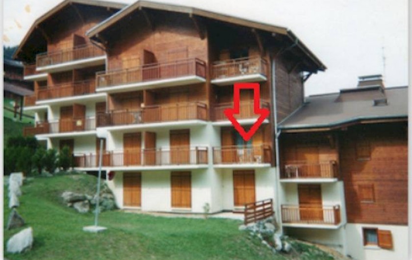 Location de vacances - Appartement à Saint-Gervais-les-Bains - la façade sud est hors saison