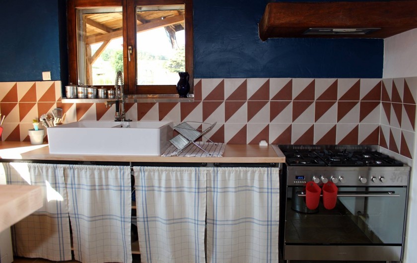 Location de vacances - Gîte à Coucouron - Lave vaisselle, lave linge, cafetière, mixer...