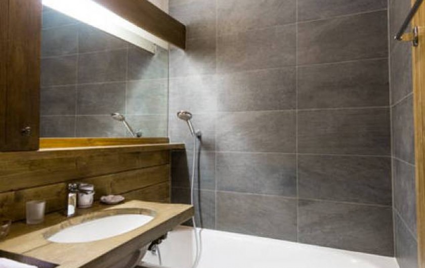 Location de vacances - Appartement à Megève - Salle de bains
