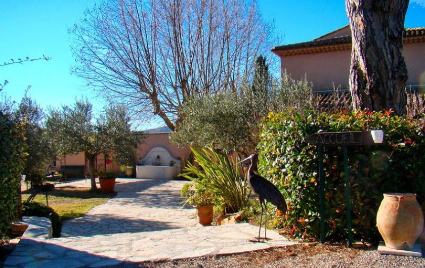 Location de vacances - Gîte à Le Luc - Partie du Parc/jardin