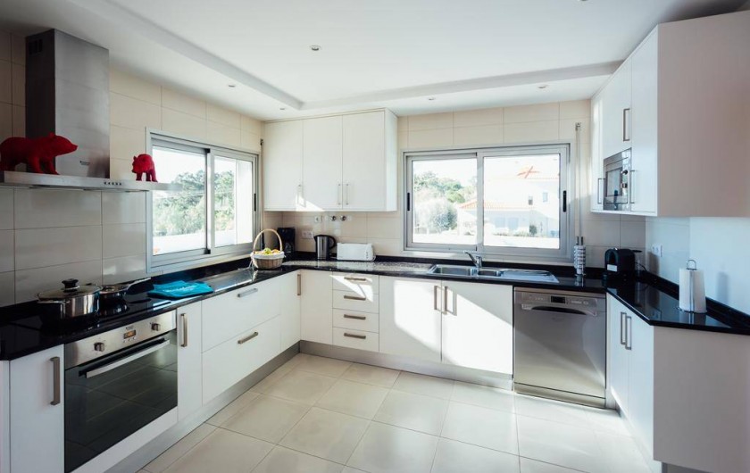 Location de vacances - Villa à São Martinho do Porto - Cuisine super équipée